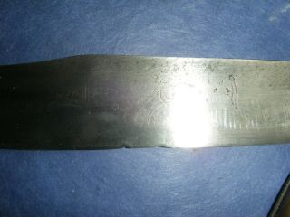 Antique big Spanish Navaja,  unmarked,  no knife,  sword,  dagger 8
