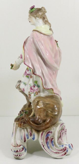 Fine Antique British Bow Porcelain Figure of Ceres 2