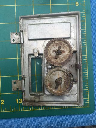 12 Antique 1980s USPS Post Office Mailbox vintage Postal door lock 7