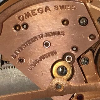 Vintage Omega Constellation Chronometer Automatic Day Date Watch Gold Plated 10