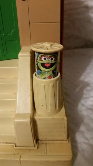 Vintage Sesame Street 123 Playset Puppets Neighborhood House Store CBS Toys 1984 5