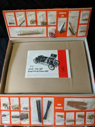 Pocher 1/8 Scale Fiat Grand Prix de France 1907 in Open Box 2