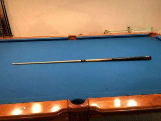 BRUNSWICK PROFESSIONAL WILLIE HOPPE Vtge Antique Pool Cue 20 Ounce Two Piece 2