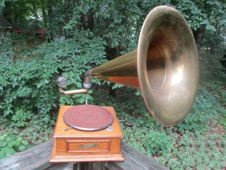 Antique Columbia Special Gramophone Sound Box Record Player Gramaphone