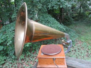 Antique Columbia Special Gramophone Sound Box Record Player Gramaphone 5