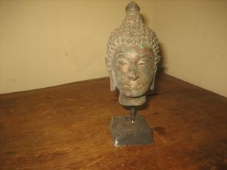 Thailand Head Buddha Statue 7  Tall