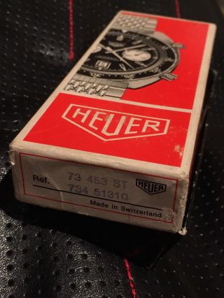 Vintage Heuer Carrera 73453 St Watch Box Only