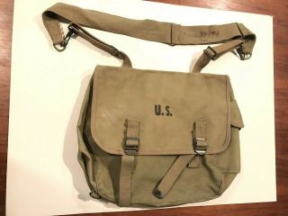 100 Us Wwii Musette Bag In