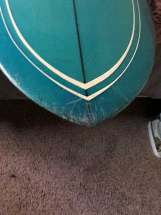 Vintage Gordon And Smith Sirfboards 8’6” 5