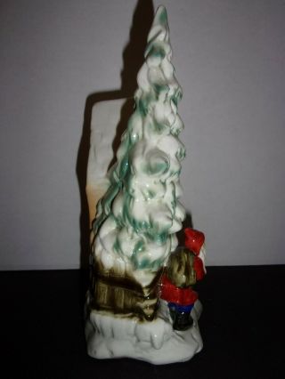 Karl Ens Porcelain Santa Claus Christmas Tea Light Figurine Signed L@@K 4