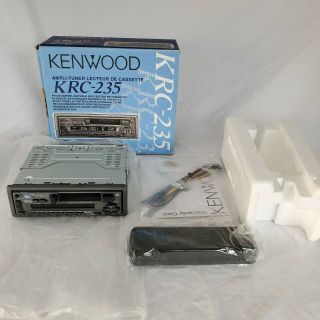 Kenwood Krc - 235 Vintage Car Single Din Cassette Deck Stereo Radio
