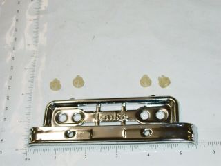 Tonka 1962 - 64 Zinc Plated Truck Grill & Headlight Replacement Toy Parts Tkp - 100a