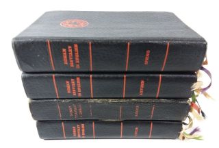 Roman Breviary In English - Complete Four Volume Set Rare Catholic Prayer Book