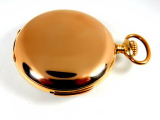 Rare Swiss 14K Solid Gold 1/4 Repeater Magnenat - LeCoultre Pocket Watch 6