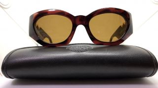Gianni Versace Mod.  420/D Col.  900 Vintage Sonnennrille / Sunglasses Case Migos 4