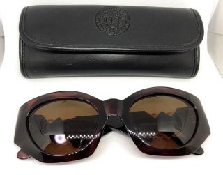 Gianni Versace Mod.  420/D Col.  900 Vintage Sonnennrille / Sunglasses Case Migos 5