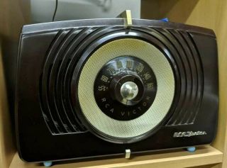 Rca Vintage Am Tube Radio Model X551 (1951) Restored