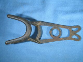 Antique Cast Iron Boot Jack 8 - 1/2 " Long