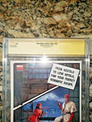 Spiderman 25 CGC 9.  8 SS John Romita Sr Remastered 1:1000 RARE 4