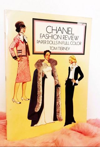 Vintage 1980’s Chanel Paper Dolls Book Set Nos Never Cut 80’s