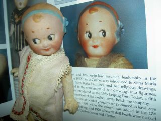 Antique bisque,  1914 GOOGLY baby doll,  rare 324 model,  all,  cute 8