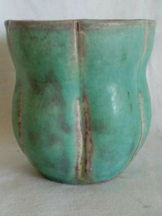 Chinese Antique Jun Ware Porcelain Jar Vase Scalloped - Six Sided Export? Junyao