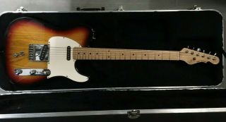 Rare G&l Asat Classic Double (b&g) String Bender Electric Guitar With Case