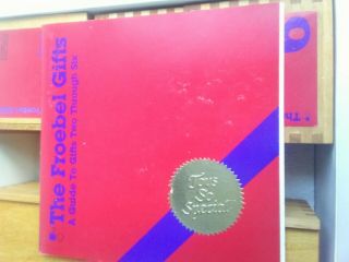 The Froebel Gifts 2 - 6 Complete Vintage 1983 Edition Boxed Set RARE 3