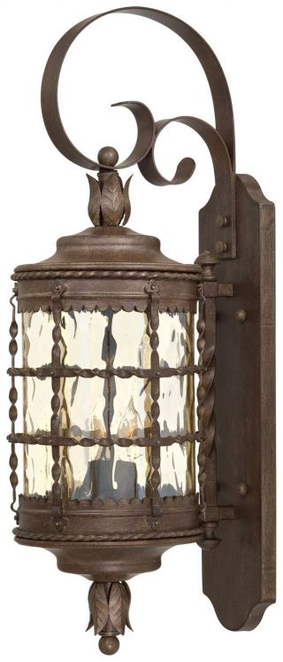 The Great Outdoors Go 8881 2 Light 28.  25 " Height Outdoor Wall Sconce From The