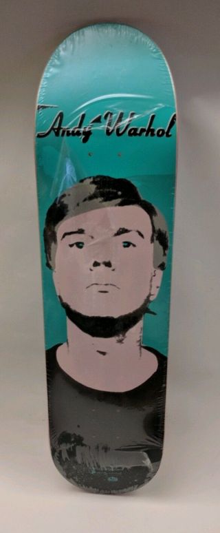 Alien Workshop X Andy Warhol Iconic Self Portrait Skateboard Deck