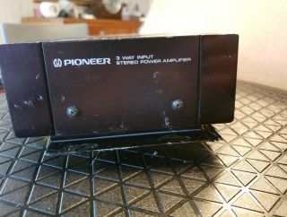 Vintage PIONEER GM - A120 Component Car Stéréo Amplifier Great1 2