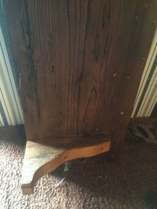 Antique Reclaimed Cypress Lumber Fireplace Mantle With Corbels 5