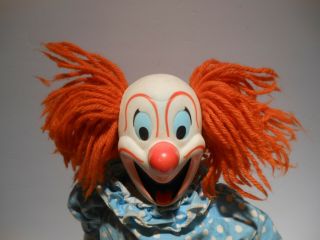 Vintage1963 Mattel Bozo The Clown Pull - String Talking Doll (mute) 17 "