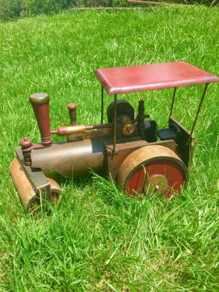 Vintage Ride On Toy Steam Roller