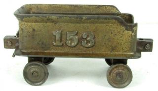 Ideal antique cast iron train 153 tender 3