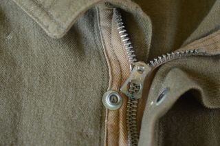 Vintage WWII A - 4 Flight suit,  4 talon zippers,  coveralls 3