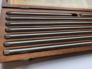 Vintage Starrett Tubular Inside Micrometer Model 823E 4 To 40 “ Machinist Tools 2