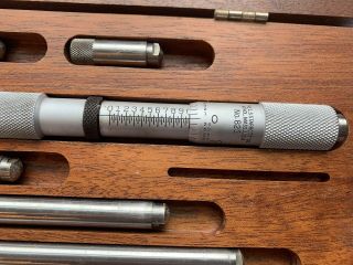 Vintage Starrett Tubular Inside Micrometer Model 823E 4 To 40 “ Machinist Tools 4