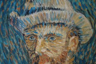 Ultra Rare self portrait painting,  signed,  Vincent van Gogh with and docs. 7