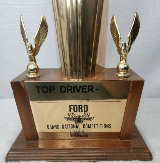 Rare Ford Aurora Grand National Top Driver Trophy Slot Car Model Motoring 2