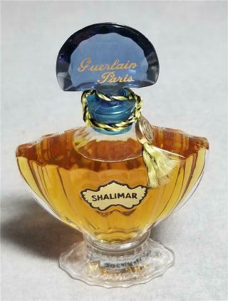 Vintage Shalimar 1/2 Oz 15 Ml Parfum Extrait Guerlain Old Formula W/box