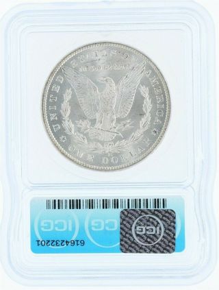 1885 - CC MORGAN SILVER DOLLAR ICG MS67 LISTS FOR $11,  000 RARE THIS 4