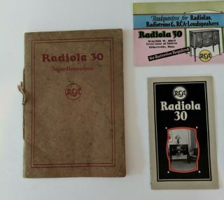1926 RCA Radiola 30 Antique Tube Console Radio 7