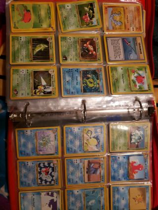 Pokémon Vintage Zipper Binder With Cards 12