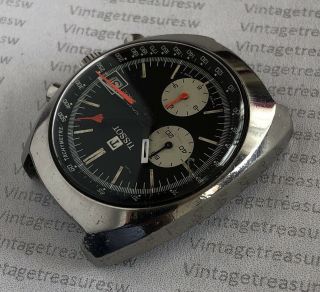 VINTAGE TISSOT CHRONOGRAPH NAVIGATOR CAL 2170 REF 45.  501 STAINLESS STEEL 4