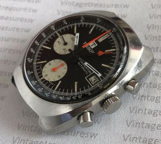 VINTAGE TISSOT CHRONOGRAPH NAVIGATOR CAL 2170 REF 45.  501 STAINLESS STEEL 5