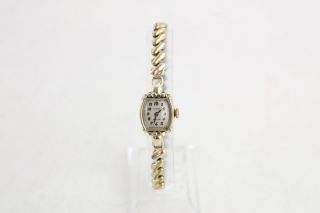Vintage Ladies Tudor By Rolex 10ct Gold Filled Wristwatch Hand - Wind 20g