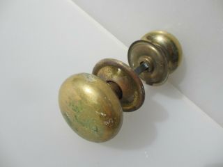Vintage Brass Door Knobs Handles Plates Old Architectural Reclaim