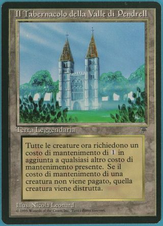 The Tabernacle At Pendrell Vale Legends (italian) Spld Card (id 52108) Abugames