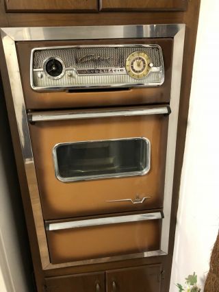 Vintage Caloric Wall Oven 1950 - 1960 Reclaimed Antique Gas